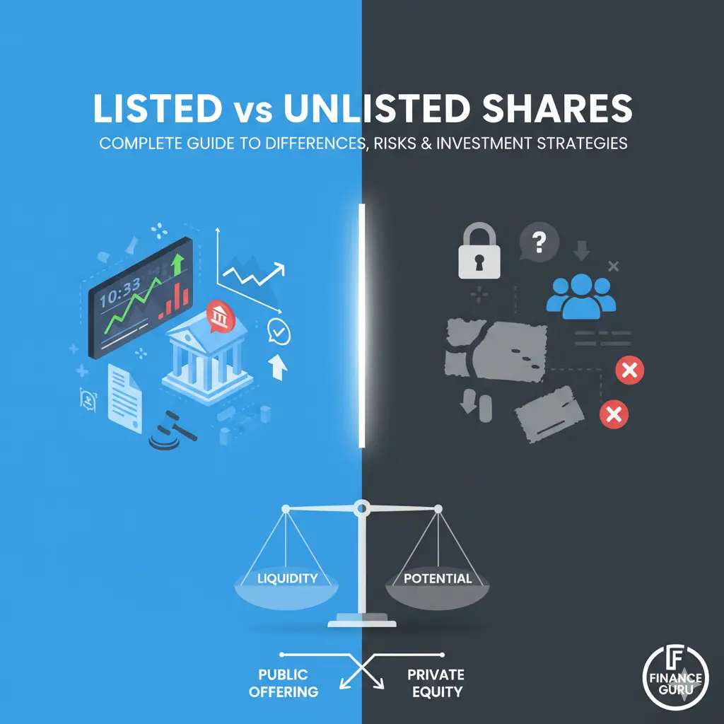 When to Invest in Listed vs Unlisted Shares - Risk vs Return Analysis