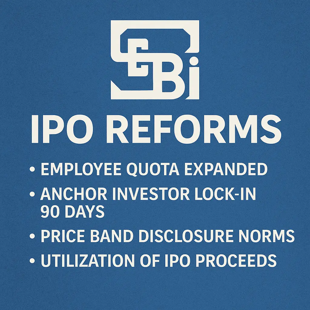 SEBI Proposes IPO Rule Tweaks: Fix for Pledged Pre-IPO Shares &amp; Simpler Offer Document Summary